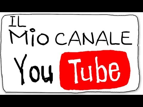 Benvenuti sul mio canale Youtube!