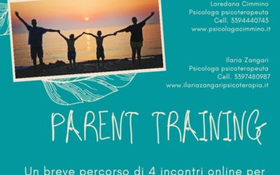 Corso online di PARENT TRAINING